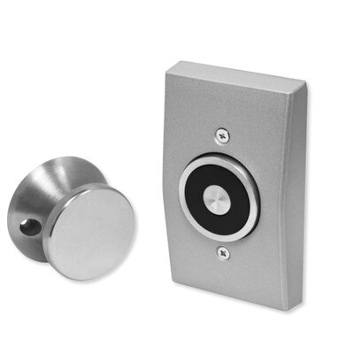 Seco-Larm Magnetic Door Holder, Flush-Mount